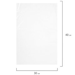 Пакеты фасовочные ПРОЧНЫЕ, первичный ПВД 30&times;40 см, КОМПЛЕКТ 500 шт., 35 мкм