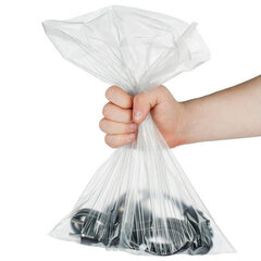 Пакеты фасовочные СВЕРХПРОЧНЫЕ, первичный ПВД 70&times;120 см, КОМПЛЕКТ 50 шт., 80 мкм