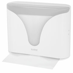 Диспенсер для полотенец EXTRA LAIMA PROFESSIONAL, (Система H2), Z-сложения, белый, ABS-пластик, 609472