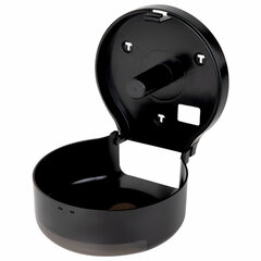 Диспенсер для туалетной бумаги EXTRA LAIMA PROFESSIONAL, (Т2), малый, черный, ABS-пластик, 609475