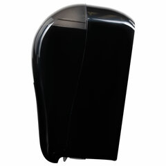 Диспенсер для полотенец в рулонах с автоотрезом листа EXTRA LAIMA PROFESSIONAL, (система H1), черный, ABS-пластик, 609476