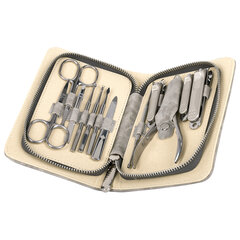 Премиальный набор для маникюра и педикюра 12 в 1 в пенале, PREMIUM, MONTE VITA (МОНТЕ ВИТА), 609495