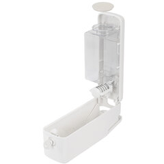 Дозатор для жидкого мыла LAIMA PREMIUM НАЛИВНОЙ, 0,3 л, белый, ABS-пластик, 609498