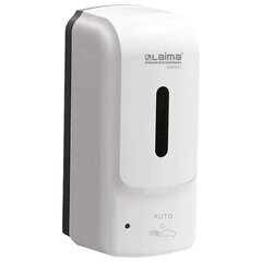 Дозатор для жидкого мыла LAIMA PROFESSIONAL SUPER, НАЛИВНОЙ, СЕНСОРНЫЙ, 1 л, белый, ABS-пластик, 609501