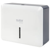 Диспенсер для полотенец LAIMA PROFESSIONAL SUPER (Система H2), Z-сложения, ABS-пластик, белый, 609505