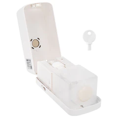 Дозатор для жидкого мыла-пены LAIMA PROFESSIONAL PREMIUM, НАЛИВНОЙ, СЕНСОРНЫЙ, 1 л, белый, ABS-пластик, 609512