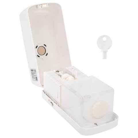 Дозатор для жидкого антисептика LAIMA PROFESSIONAL PREMIUM, СЕНСОРНЫЙ, 1л, спрей, белый, ABS, 609513