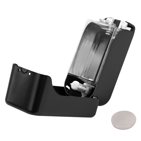 Дозатор для жидкого мыла LAIMA PROFESSIONAL PREMIUM BLACK, НАЛИВНОЙ, 1 л, черный, ABS-пластик,609519