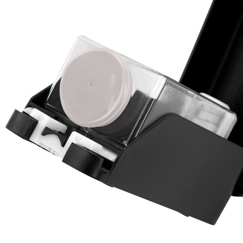 Дозатор для жидкого мыла LAIMA PROFESSIONAL PREMIUM BLACK, НАЛИВНОЙ, 1 л, черный, ABS-пластик,609519