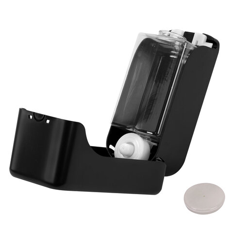 Дозатор для жидкого мыла-пены LAIMA PROFESSIONAL PREMIUM BLACK, НАЛИВНОЙ, 1 л, черный, ABS, 609520