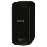 Дозатор для жидкого мыла-пены LAIMA PROFESSIONAL PREMIUM BLACK, НАЛИВНОЙ, 1 л, черный, ABS-пластик, 609520