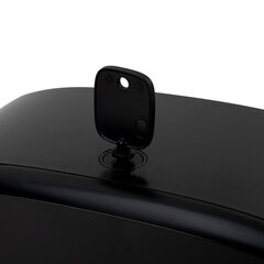 Диспенсер для туалетной бумаги LAIMA PROFESSIONAL PREMIUM BLACK (Система T2), малый, черный, ABS-пластик, 609521