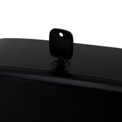 Диспенсер для полотенец LAIMA PROFESSIONAL PREMIUM BLACK (Система H2), Z-сложения, черный, ABS-пластик, 609522