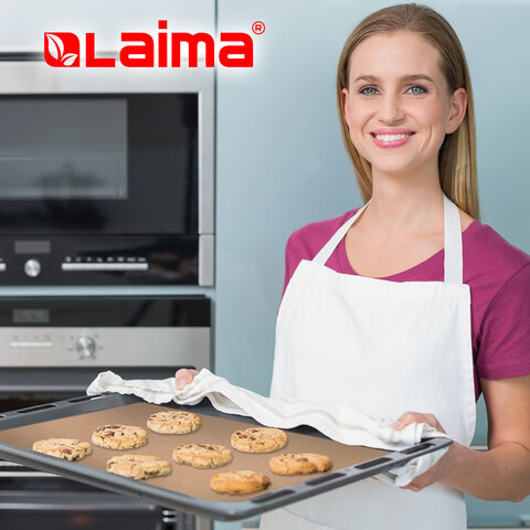 Бумага для выпечки силиконизированная в листах 40см*60см КОМПЛЕКТ 500 шт. корич, LAIMA, CH, 609590