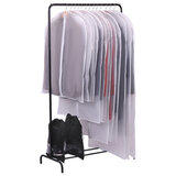 Чехлы для хранения одежды на молнии, КОМПЛЕКТ 12 шт. + 1 чехол + 2 сумки для обуви в подарок, SHAMAANI (ШАМААНИ), 609595