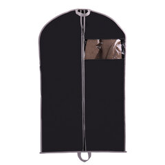 Чехлы для одежды на молнии с ручками дорожный 60&times;100 см, КОМПЛЕКТ 2 шт,. черный, SHAMAANI (ШАМААНИ), 609601
