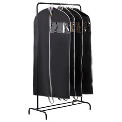 Чехол для одежды на молнии с ручками дорожный 60&times;120 см, черный, SHAMAANI (ШАМААНИ), 609603