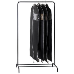 Чехол для одежды на молнии с ручками дорожный 60&times;120 см, черный, SHAMAANI (ШАМААНИ), 609603