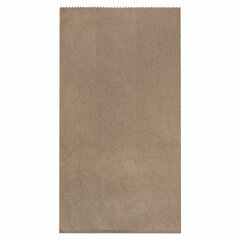 Крафт-пакет бумажный 18&times;12&times;29 см, КОМПЛЕКТ 100 шт., плотность 90 г/<wbr/>м<sup>2</sup>, LAIMA ECO CRAFT, 609683