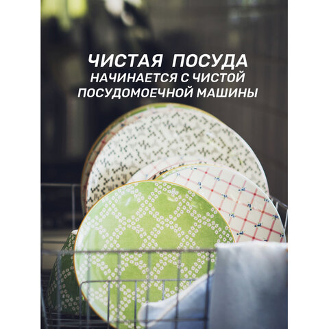 Очиститель для посудомоечных машин 250 мл, CLEAN&FRESH "Лимонное дерево", Cd4m250lem - фото 4