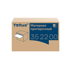 Протирочный нетканый материал Tellus/<wbr/>TORK Advanced, 266 листов в рулоне, 39,5&times;27,6 см, белый, 352200