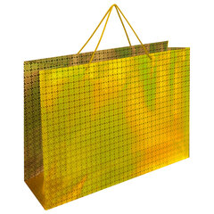 Пакет подарочный (1 шт.) 53&times;16&times;38 см, &laquo;BIG SIZE&raquo;, голография, ассорти 3 цвета, ЗОЛОТАЯ СКАЗКА, 609730