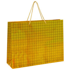 Пакет подарочный 45&times;13&times;33 см (XL), НАБОР 3 шт., 3 дизайна, голография, ЗОЛОТАЯ СКАЗКА, 609736