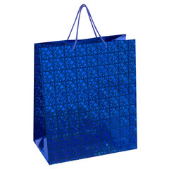 Пакет подарочный 41&times;19&times;49 см (XXL), НАБОР 3 шт., 3 дизайна, голография, ЗОЛОТАЯ СКАЗКА, 609738