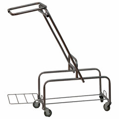 Тележка уборочная Eco-Force, 2 ведра по 25 л, отжим, лоток для химии, держатель для мешка, металлический каркас, бесшумные колеса, 22EF/<wbr/>6