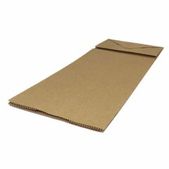 Крафт-пакет бумажный 18&times;12&times;29 см, плотность 90 г/<wbr/>м<sup>2</sup>