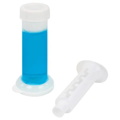 Диски гелевые, освежитель и очиститель для унитаза / писсуара, 8 дисков 44 г, LAIMA, &laquo;Океан&raquo;, шприц, 609796