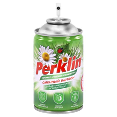 Сменный баллон 250 мл PERKLIN (ПЕРКЛИН) &laquo;Лесная свежесть&raquo;, для автоматических освежителей, универсальный, 609799