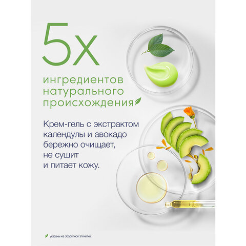 Крем-гель для душа 250мл DOVE "Масло авокадо и экстракт календулы", питательный, ш/к 88646