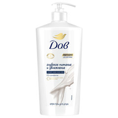 Крем-гель для душа 610 мл, ДАВ "Глубокое питание и увлажнение"