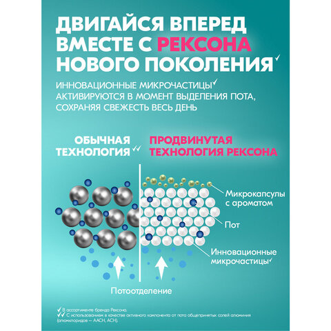 Дезодорант-антиперспирант аэрозольный 150мл REXONA, термозащита, ш/к 31550