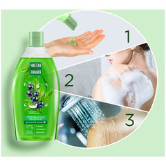 Гель для душа 750 мл, ЧИСТАЯ ЛИНИЯ &laquo;Смородина и ледниковая вода&raquo;, на натуральной основе