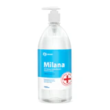 Мыло жидкое антибактериальное 1 л, GRASS MILANA, дозатор, 125435