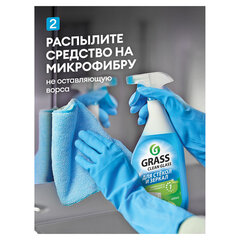 Средство для мытья стекол и зеркал 600 мл, GRASS CLEAN GLASS "Голубая лагуна"
