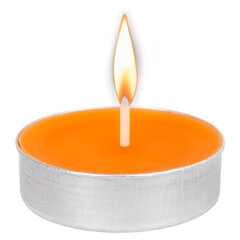 Свечи чайные ароматические в гильзе КОМПЛЕКТ 6 штук, до 3,5 часов горения, ассорти 4 аромата, LAIMA, 609977