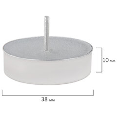 Свечи чайные цветные ROMANTIC ПЕРЛАМУТРОВЫЕ в гильзе КОМПЛЕКТ 6 штук, до 3,5 часов горения, ассорти 4 цвета, LAIMA, 609978