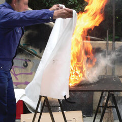 Полотно противопожарное ПП-600, размер 1,5&times;2 м, СТРОЙПОЖНАДЗОР