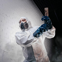 Полумаска фильтрующая Jeta Safety 5500P, обтюратор термопласт, без фильтров, размер М