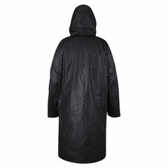 Дождевик плащ на кнопках, EVA, многоразовый прочный, чехол в комплекте, универсальный размер, черный, SHAMAANI (ШАМААНИ), 610932
