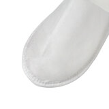 Тапочки одноразовые EVA Classic, закрытые, КОМПЛЕКТ 25 пар, спанбонд + ЭВА, размер 37-42, белые, SMZ