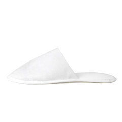 Тапочки одноразовые EVA Classic, закрытые, КОМПЛЕКТ 25 пар, спанбонд + ЭВА, размер 37-42, белые, SMZ