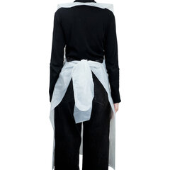 Фартуки полиэтиленовые, КОМПЛЕКТ 50 шт., одноразовые, УЛЬТРА, 81&times;125 см, 30 мкм, ELEGREEN