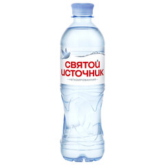 Вода негазированная питьевая СВЯТОЙ ИСТОЧНИК 0,5 л
