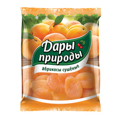 Абрикосы ДАРЫ ПРИРОДЫ сушеные без косточки (кайса), 150 г
