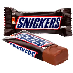 Батончики шоколадные мини SNICKERS "Minis", 180 г