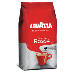 Кофе в зернах LAVAZZA "Qualita Rossa" 1 кг, ИТАЛИЯ, RETAIL